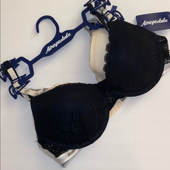 Aeropostale Other - ✨Reduced NWT AEROPISTALE 2 pack of bras - black and cream
